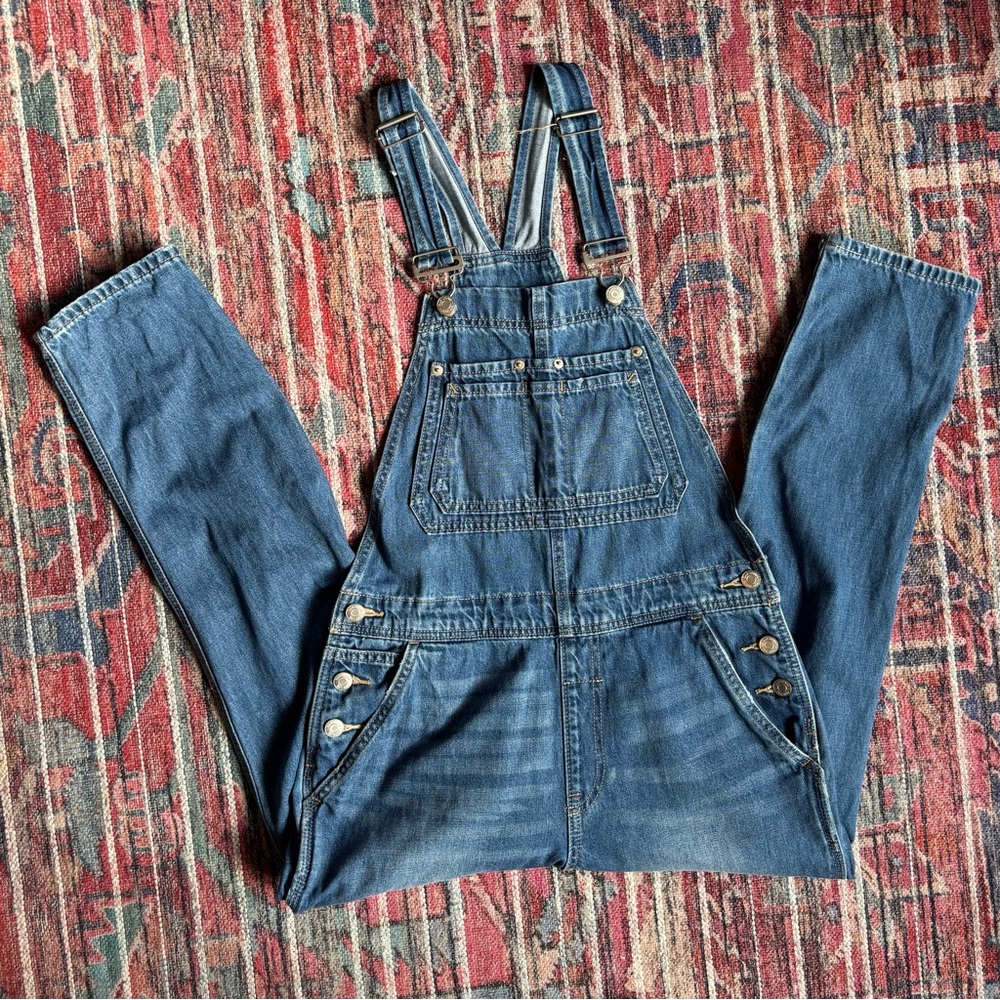 Gap Women’s XS Classic Wash Denim Overalls